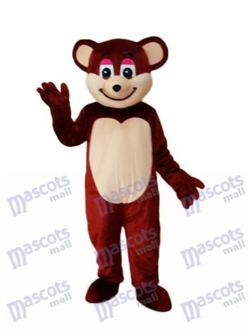 Braunbär Maskottchen Erwachsene Kostüm Tier