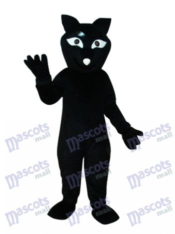 Schwarz Beaver Maskottchen Kostüm Tier