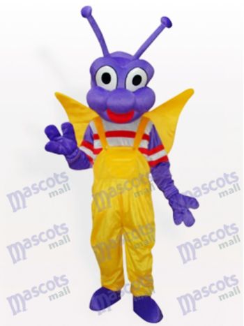Lila BEE Bo Dudu Maskottchen Kostüm für Erwachsene