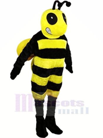 Schwarz und Gelb Biene Maskottchen Kostüme Tier