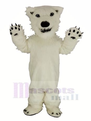 Weiß Polar Bär Maskottchen Kostüm Tier