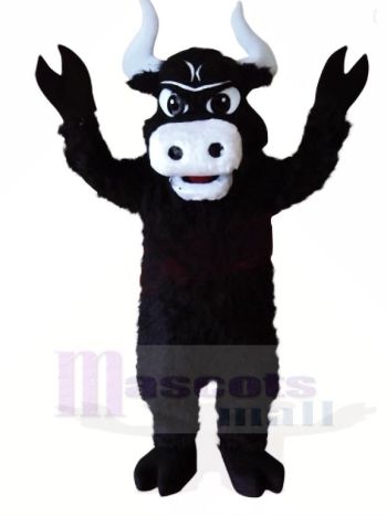 Stark Schwarz Stier Maskottchen Kostüme Tier