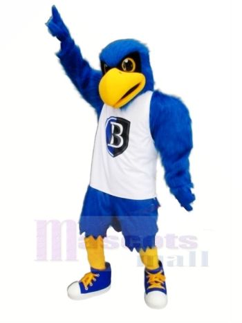 Blau Adler mit Weiß Weste Maskottchen Kostüme Tier