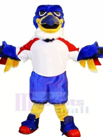 Blau Thunderbird Maskottchen Kostüme Tier