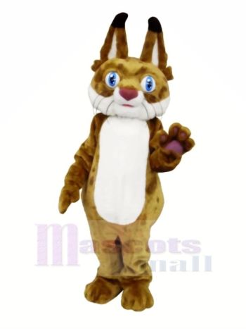 Bobcat mit Groß Augen Maskottchen Kostüme Tier