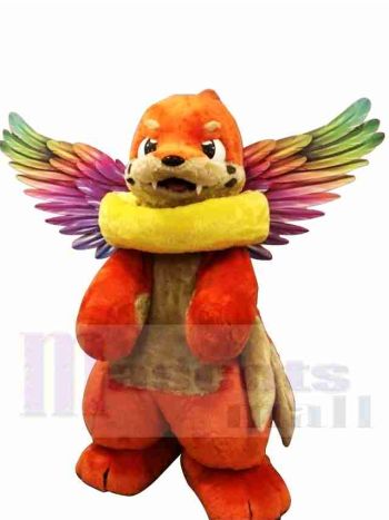 Fliegender Hund Maskottchen Kostüm