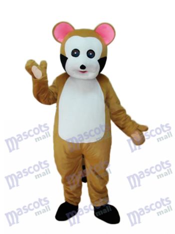 Kleine braune Bobcat Maskottchen Erwachsenen Kostüm Tier