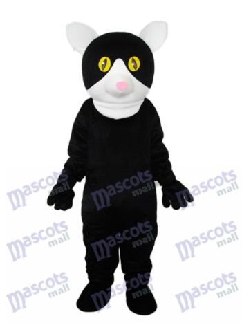 Kleine schwarze Katze Maskottchen Erwachsenen Kostüm Tier