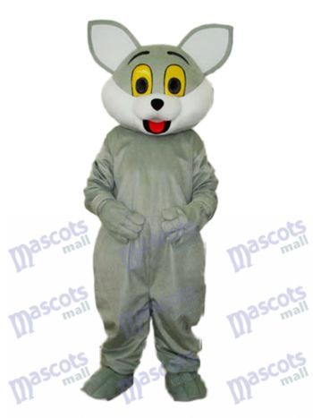 Graue Katze Maskottchen Erwachsene Kostüm Tier