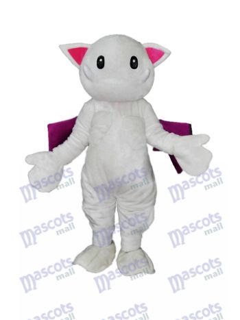 Scary Zähne weiß Monster Cat Maskottchen Kostüm Tier