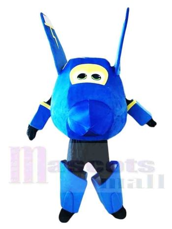 Super Wings Cartoon Jerome Maskottchen Kostüm
