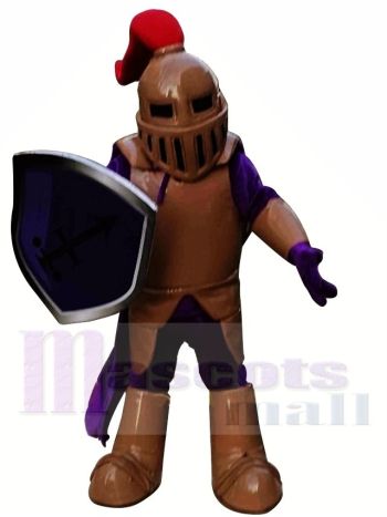 Spartanischer Trojaner des Kupferritters Maskottchen Kostüm