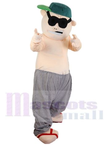 Kerl Mann Maskottchenkostüm