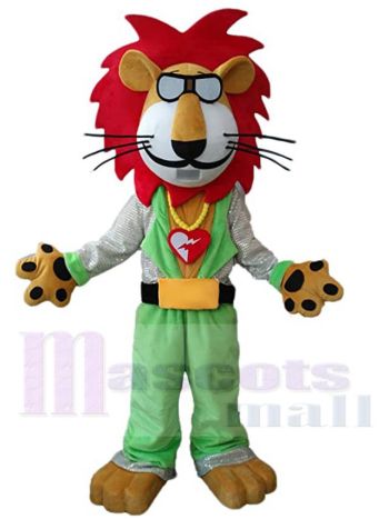 Löwe maskottchen kostüm