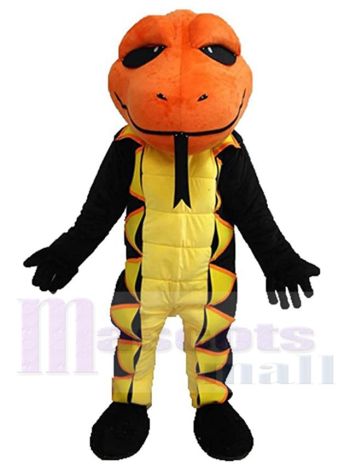 Kobra Schlange maskottchen kostüm