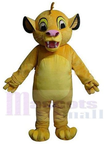 Löwe Maskottchenkostüm