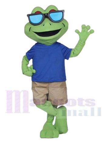 Frosch maskottchen kostüm
