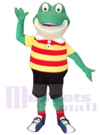 Frosch maskottchen kostüm