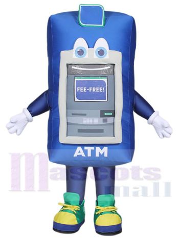Geldautomat Maskottchenkostüm