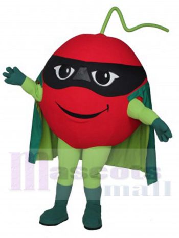 Superkirsche Maskottchenkostüm