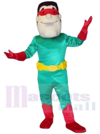 Kapitän WOW Maskottchenkostüm