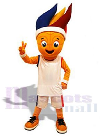 Basketballjunge Maskottchenkostüm