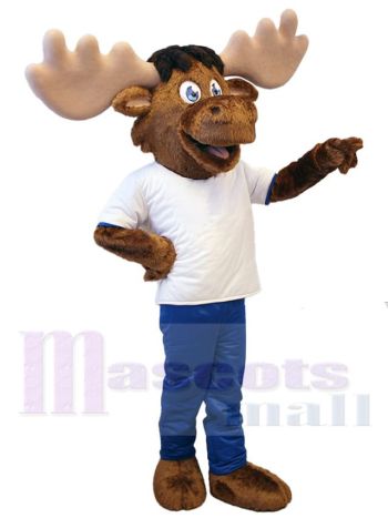 Rentier Maskottchenkostüm
