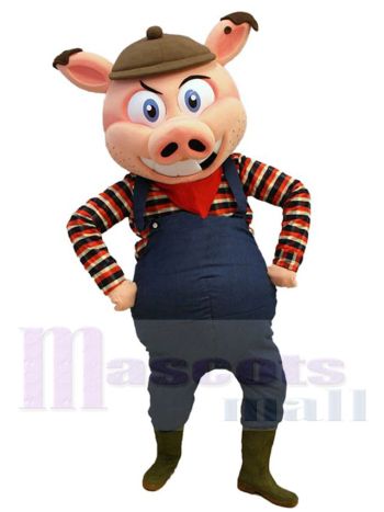 Schwein Maskottchenkostüm