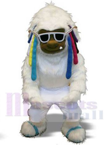 Yeti Maskottchenkostüm