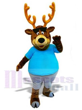 Rentier maskottchen kostüm
