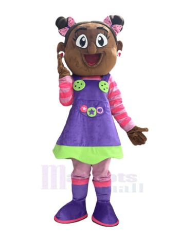 Mädchen maskottchen kostüm