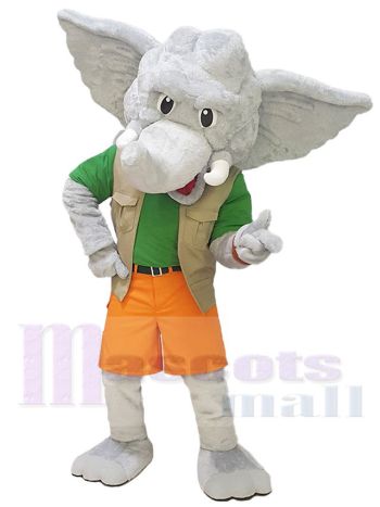 Elefant maskottchen kostüm