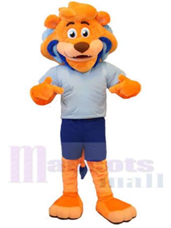 Löwe Maskottchenkostüm