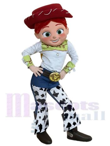 Cowgirl Jessie Maskottchenkostüm