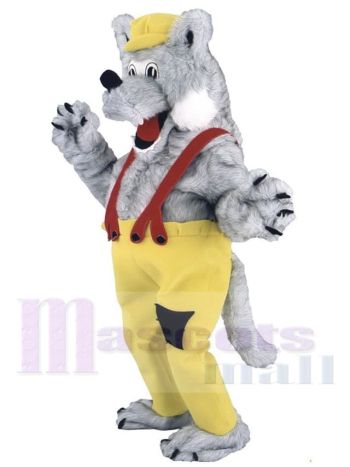 Wolf Maskottchenkostüm