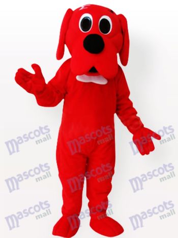 Roter Hund Maskottchen Kostüm für Erwachsene