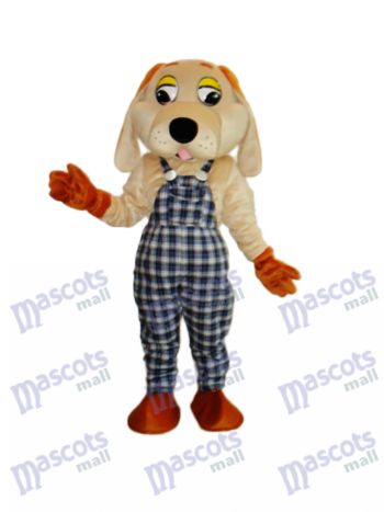 Lucky Dog Mascot Adult Costume