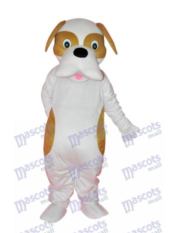 Brown und weißer Hund Maskottchen Kostüm Tier