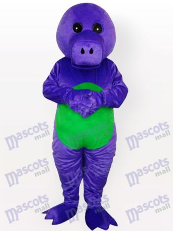 Lila Drache Maskottchen Kostüm für Erwachsene