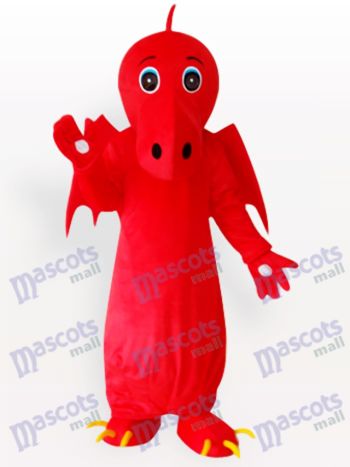 Roter chinesischer Drache Maskottchen Kostüm für Erwachsene