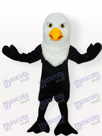 Schwarzer Adler Maskottchen Kostüm für Erwachsene