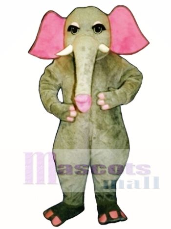 Mädchen Elefant Maskottchen Kostüm