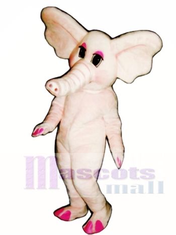 Elphie Elefant Maskottchen Kostüm