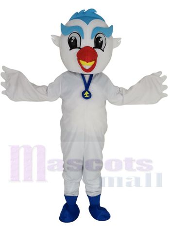 Taube Vogel Maskottchenkostüm