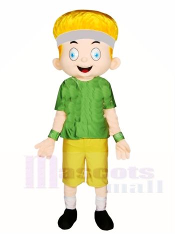 Sport Junge Maskottchen Kostüme Menschen