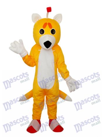 Double Tail Fox Maskottchen Adult Kostüm Tier