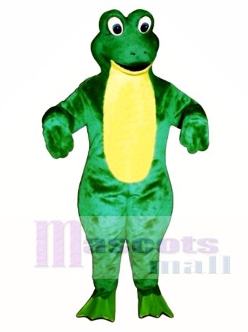 Froggy Frosch Maskottchen Kostüm