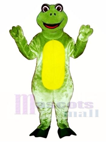 glücklich Frosch Maskottchen Kostüm