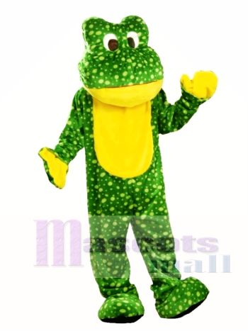 Deluxe Frosch Maskottchen Kostüm