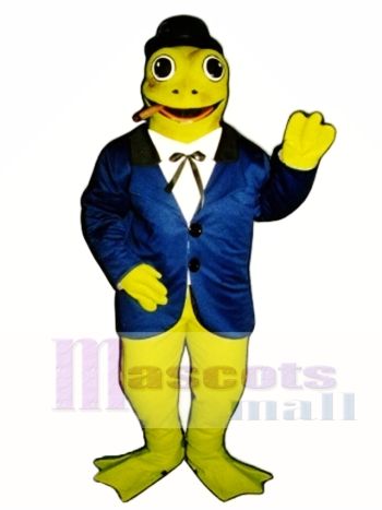 Alt Kröte Maskottchen Kostüm